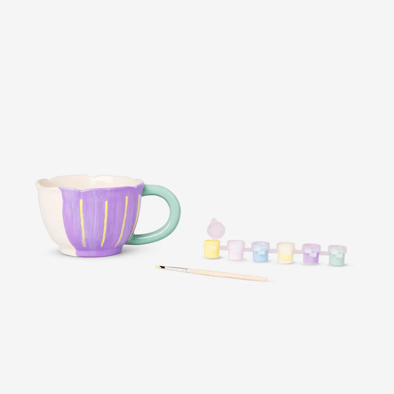 DIY flower mug - 450 ml