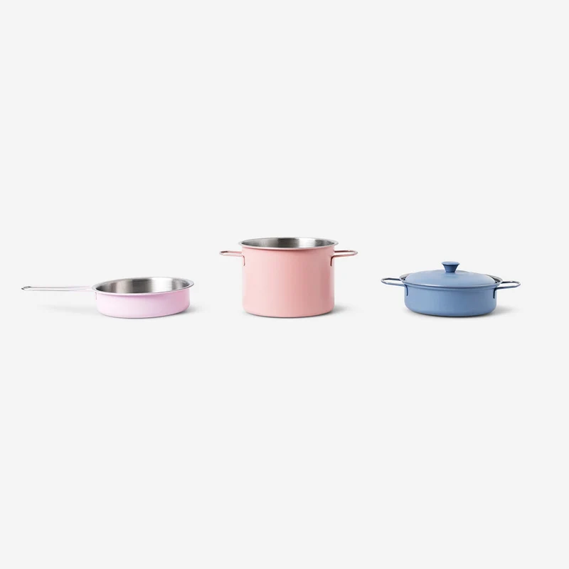 Play kitchen set with pots and pans - 4 pcs