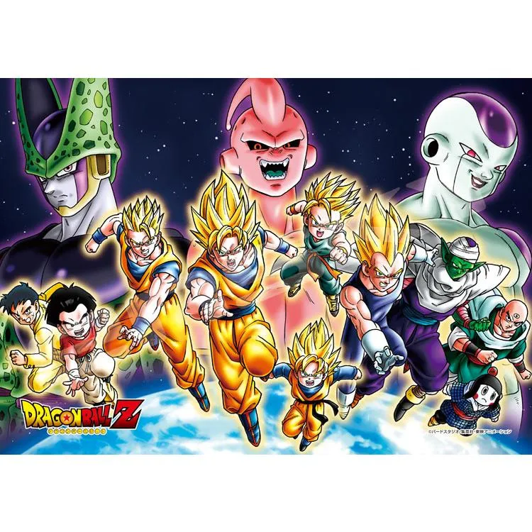 Pussel Z Krigare Assemble! Dragon Ball – 208 bitar, ENS-208-ML03