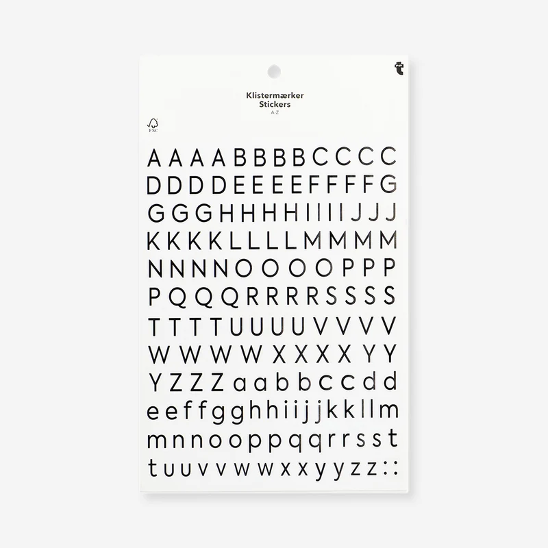 Sticker pack - Alphabet