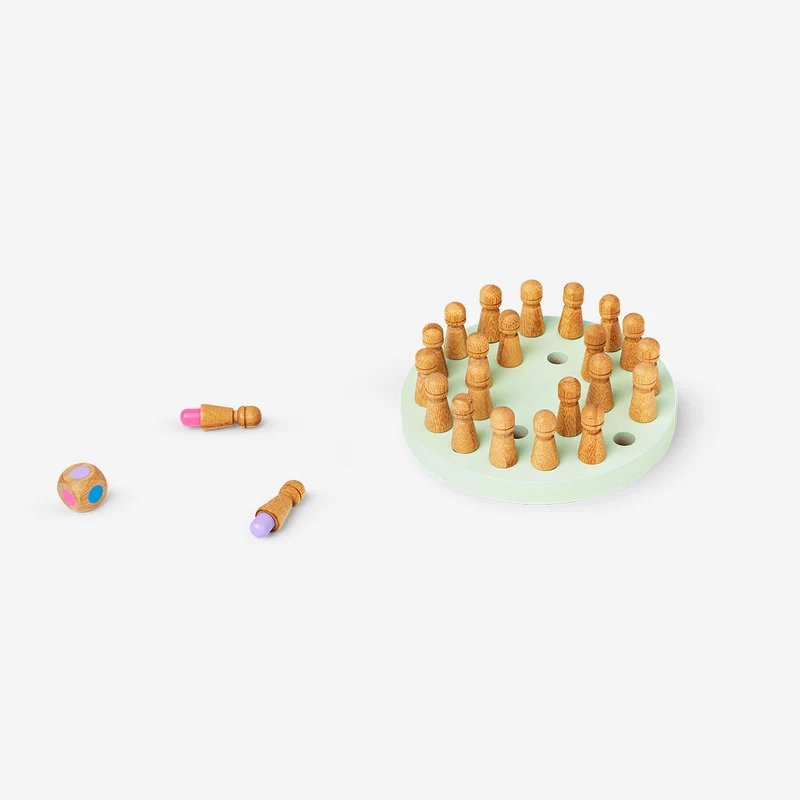 Game - Wooden memory chess game