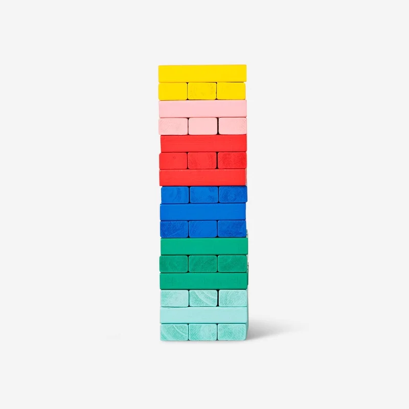 Stacking tower game