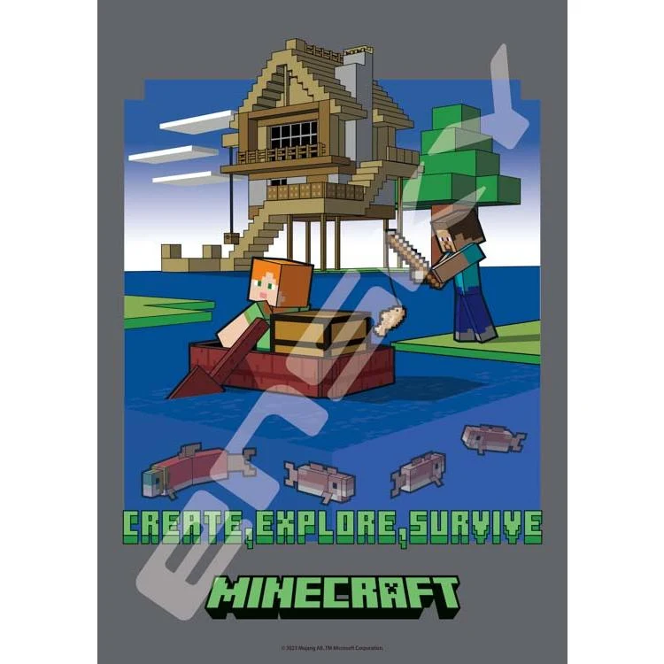 Pussel Gone Fishing Minecraft – 208 bitar, ENS-208-124