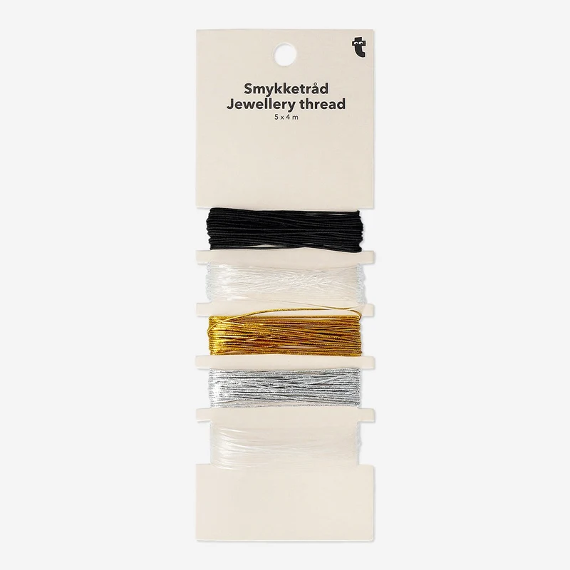 Jewellery thread - 5 pcs