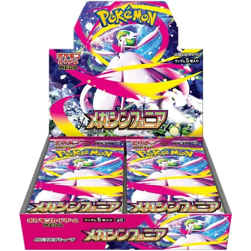 Pokémonkort MEGA Booster Box Mega Symphonia m1S TCG Japan