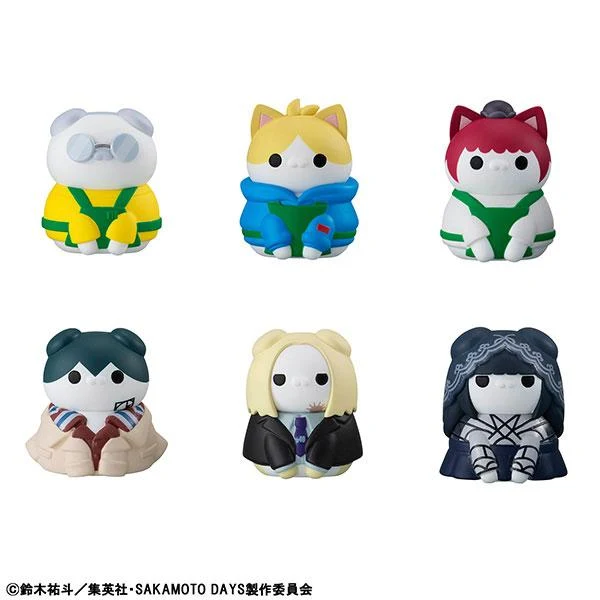 Mega Cat Project Sakamoto Days Sakamoto Cats Härliga Sakamoto Shop! BOX 8 st Megahouse