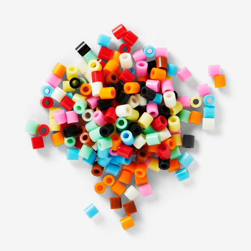 Multi coloured ironing beads - 2000 pcs