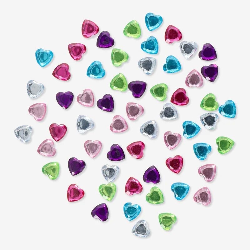 Decoration hearts. Adhesive