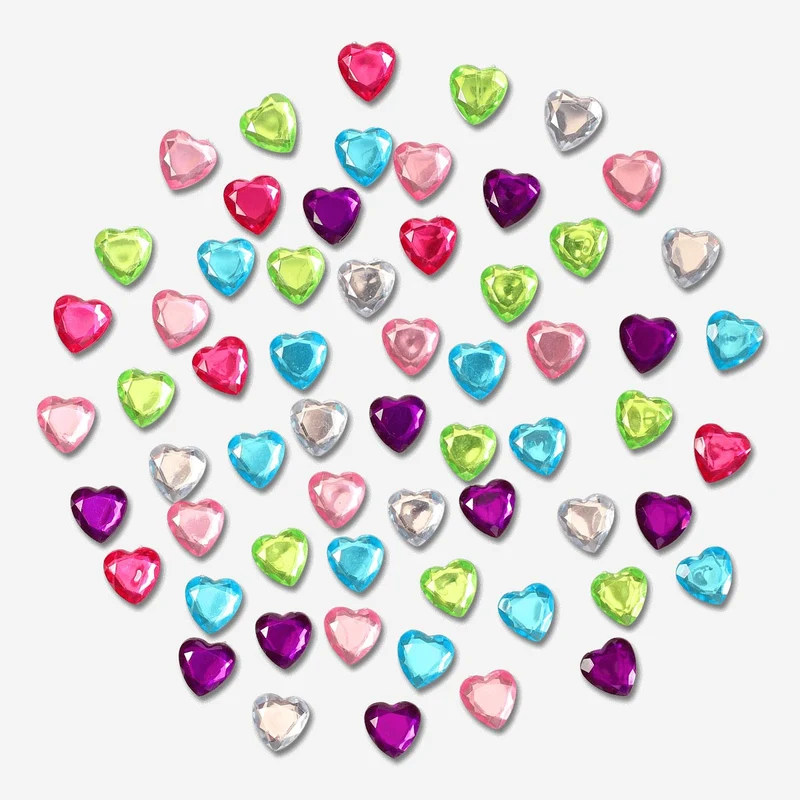 Heart embellishments