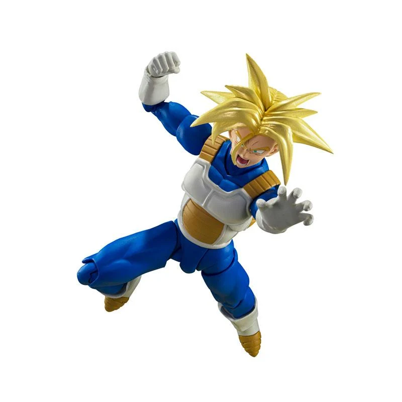 SHFiguarts Dragon Ball Z Super Saiyan Trunks Superkraft Gömd i Sin Kropp BANDAI SPIRITS