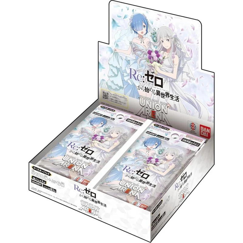 UNION ARENA Re:Zero − Starta livet i en annan värld Booster BOX UA40BT Bandai