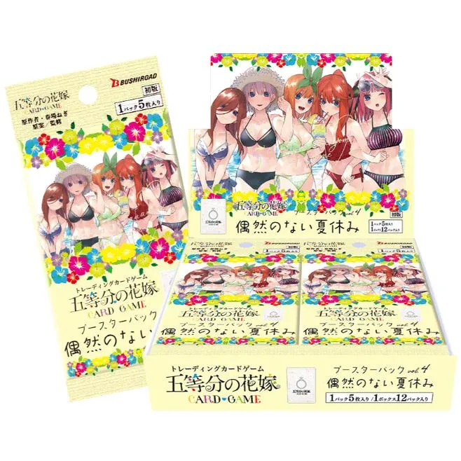 The Quintessential Quintuplets Card Game Booster Pack Vol.4 – En sommar utan slump-box