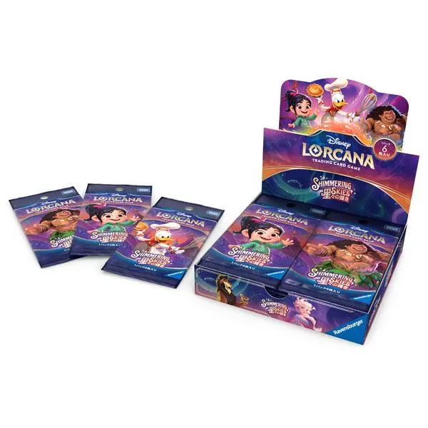 Disney Lorcana Shimmering Skies Japansk utgåva TCG Booster Pack Box