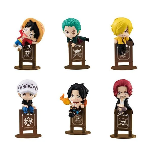 Ochatomo-serien ONE PIECE Pirates Feast BOX 8-delars Megahouse