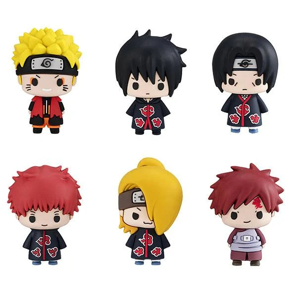 Chokorin Maskot Naruto Shippuden vol.2 BOX 6-delar Megahouse