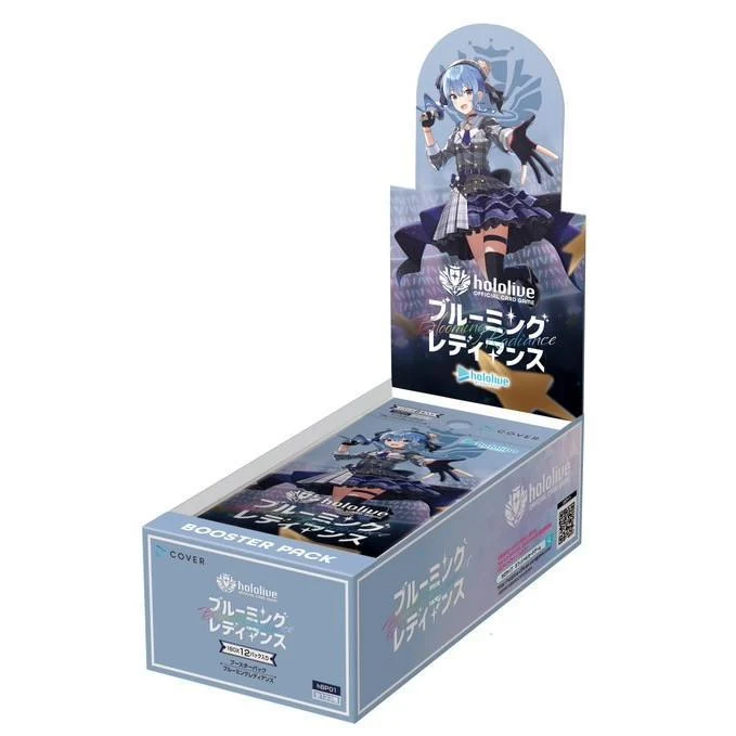 Hololive OFFICIELLT KORTSPEL Boosterpaket 1:a upplagan Blooming Radiance BOX Japan
