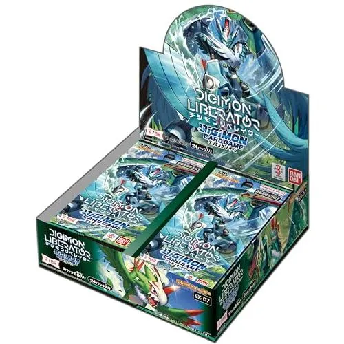 Digimon Kortspel Extra Booster Digimon Liberator EX-07 BOX Japan