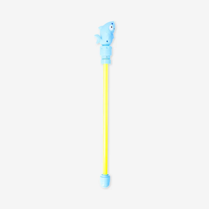 Toy water pump with shark decoration
