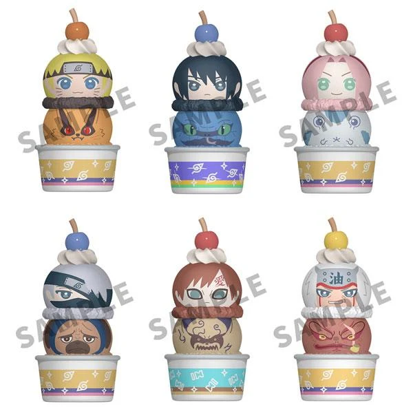 Tsumichen Naruto Shippuden BOX 6-delar Megahouse