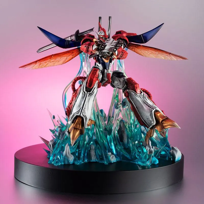 Riktig poserande robot Saint Warrior Dunbine Vilbain figur Megahouse
