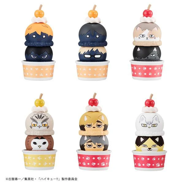 Tsumichen Haikyu!! LÅDA 6st Megahouse