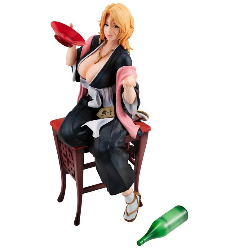 GEM-serien BLEACH Matsumoto Rangiku: Thousand-Year Blood War Arc Tipsy Ver. Figur Megahouse
