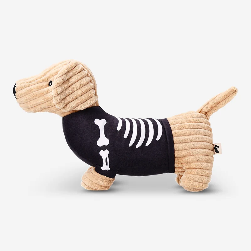 Plush toy - Skeleton sausage dog