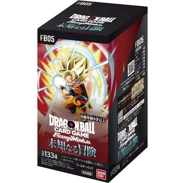 Dragon Ball Super Fusion World Nytt Äventyr Boosterpaket FB05 TCG Japan