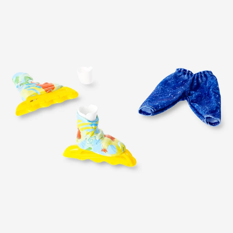 Finger inline skates