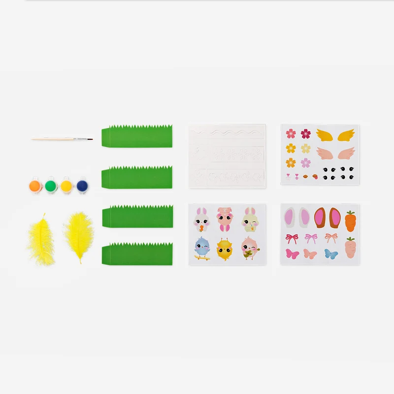 Decoration kit for decorative Easter eggs