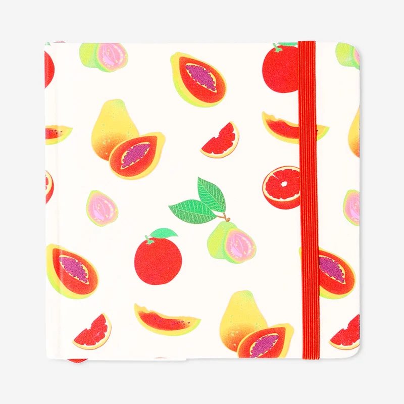 Mini sketchbook with fabric cover