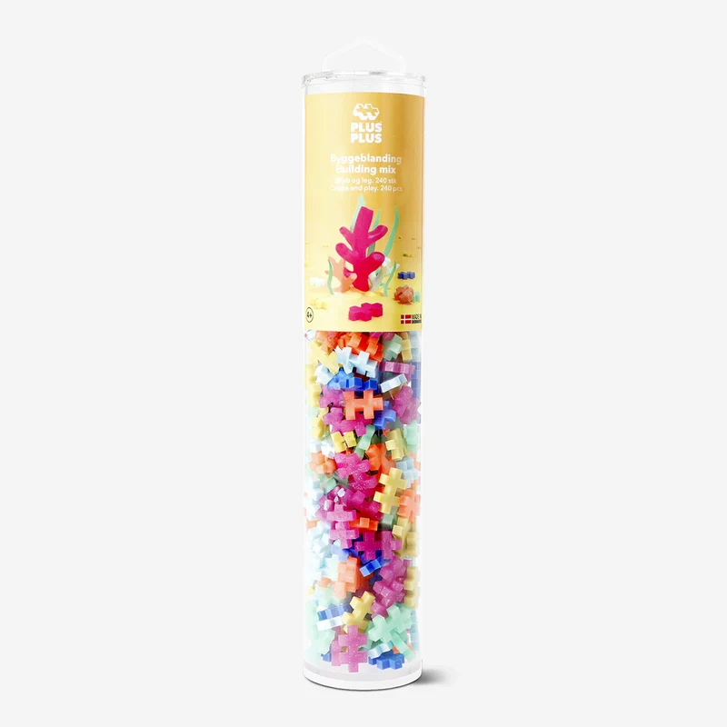 Building mix - Plus Plus x Flying Tiger Copenhagen - 240 pcs