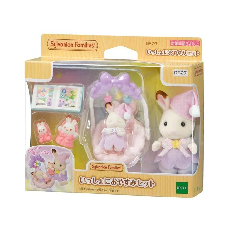 Sylvanian Familjer Sover Tillsammans Set Df-27