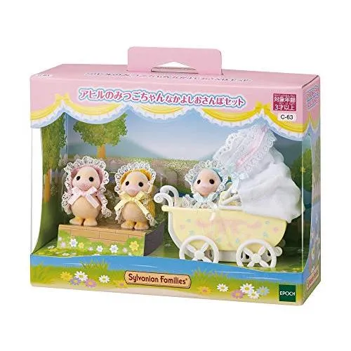 Sylvanian Families Anka Mitsugo-Chan Nakayoshi Promenad Set C-63