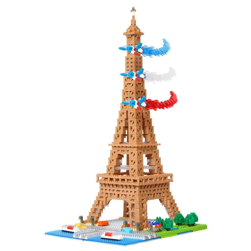 Nanoblock Paris Seines strand Deluxe Edition NB_057 Kawada
