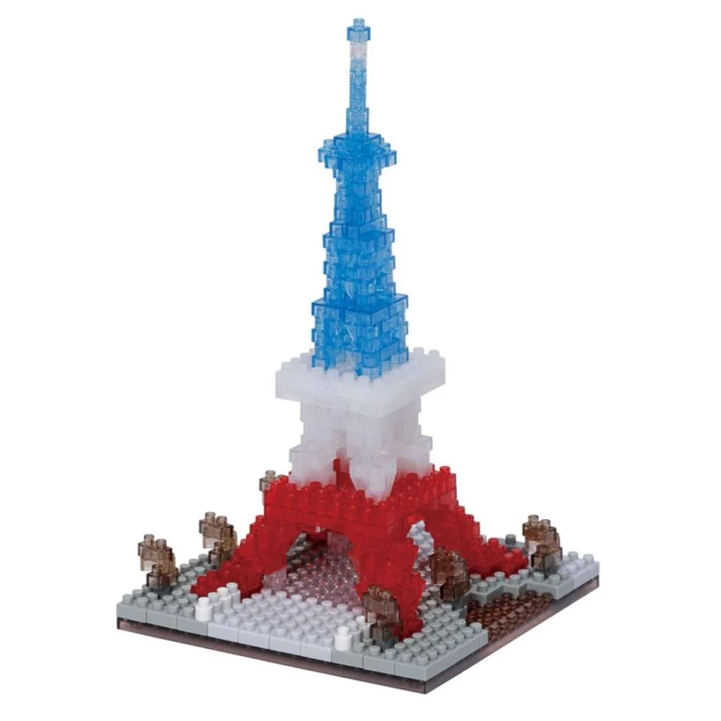 Nanoblock Seine Riverbank i Paris Tricolor ver. NBH_243 Kawada