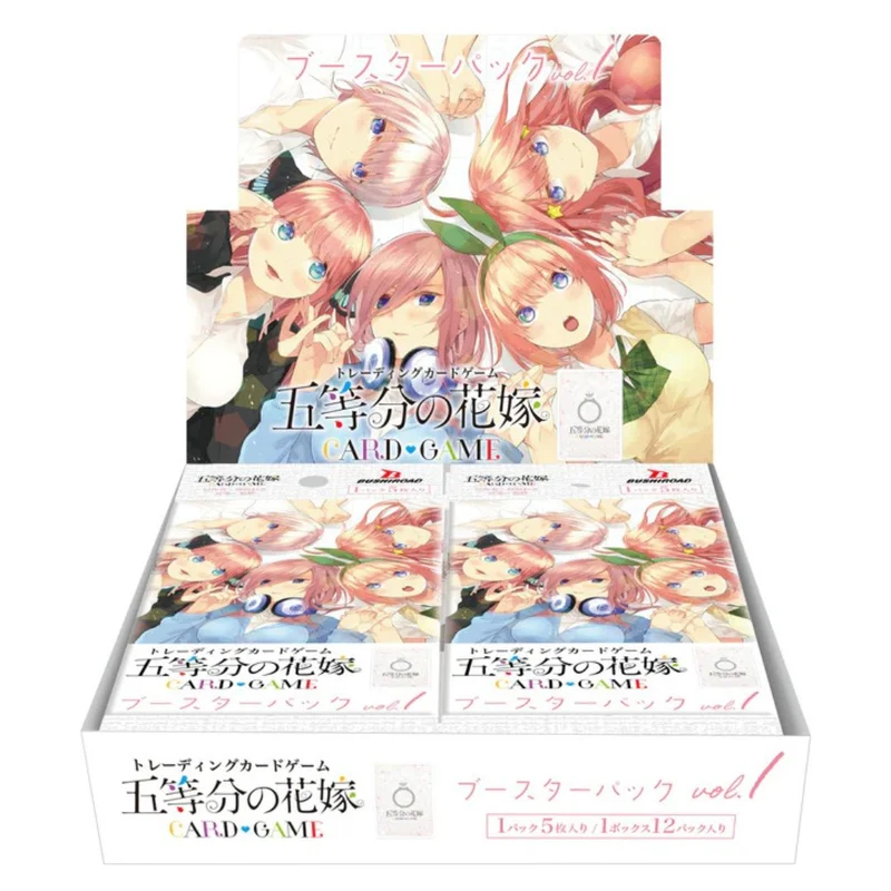 The Quintessential Quintuplets Card Game Booster Pack vol. 1 BOX