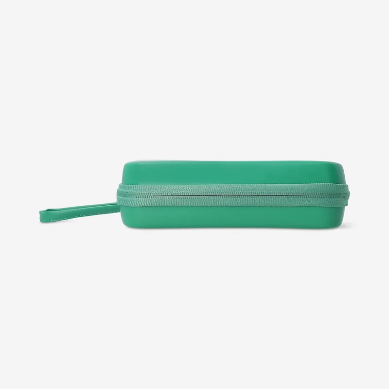 Green travel case for electrical toothbrush