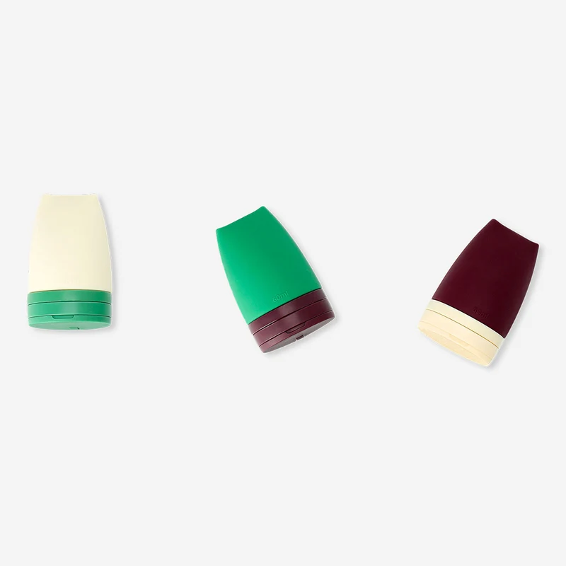 Silicone travel bottles - 3 pcs
