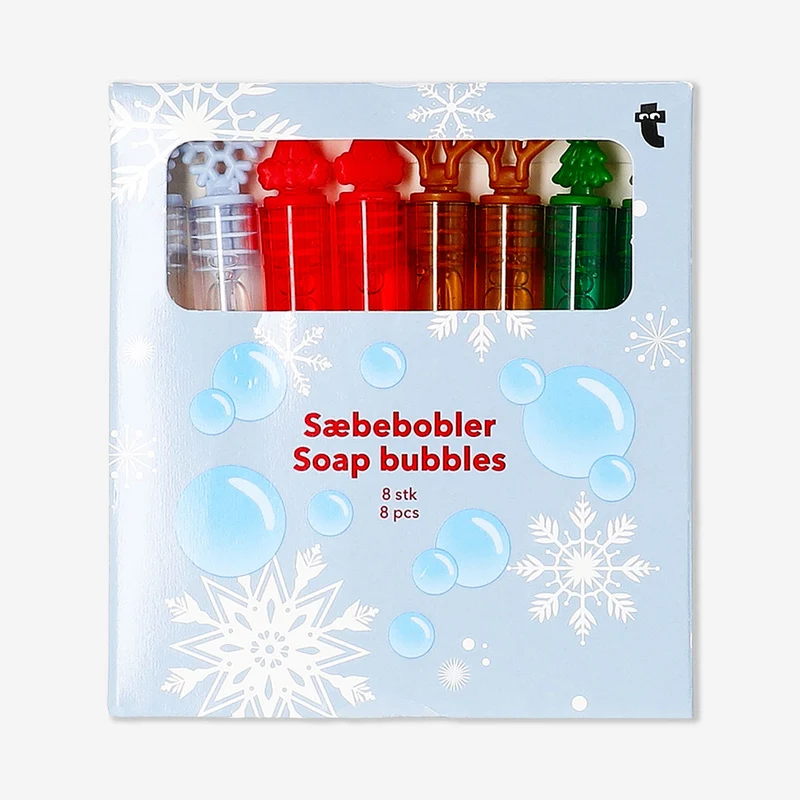Pack of mini soap bubbles - 8 pcs
