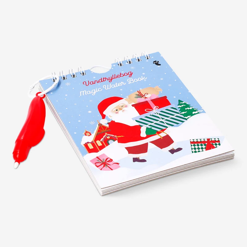Magic water book - Christmas theme