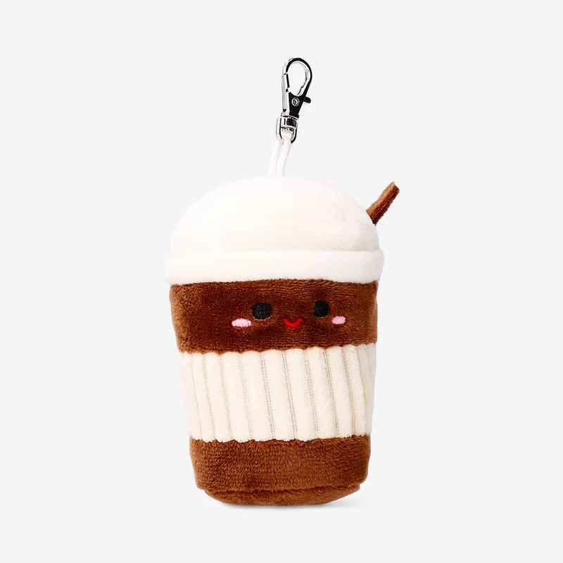 Keychain - Plush toy latte