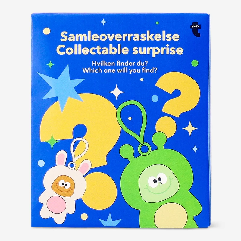 Collectable surprise - Animal outfit characters on keychains