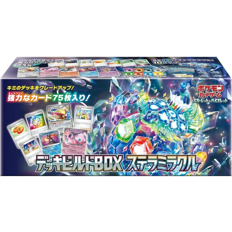 Pokémon Kortspel Stella Miracle Scarlet & Violet Deck Byggbox sv7 Japan