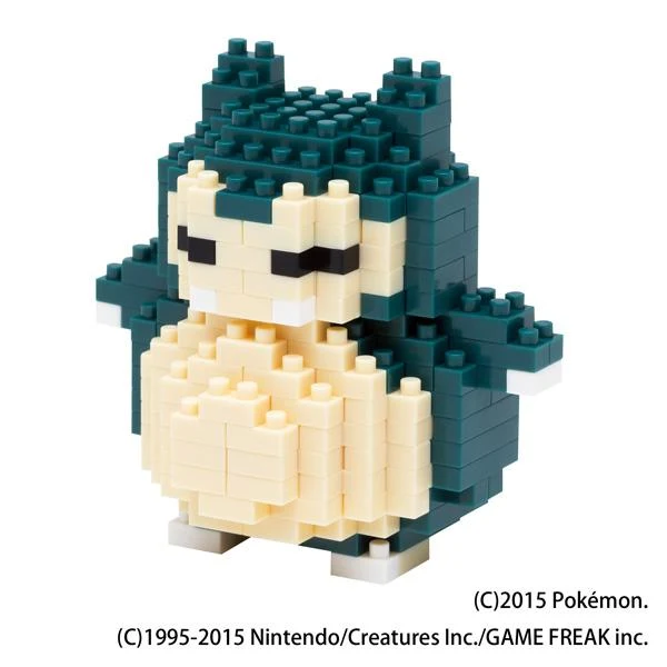 Nanoblock Pokémon Snorlax NBPM_012 Kawada