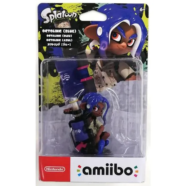 amiibo Octoling Blå Splatoon Nintendo Japan