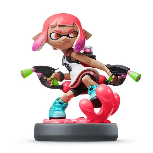 amiibo Splatoon Inkling Girl Neonrosa Nintendo Japan