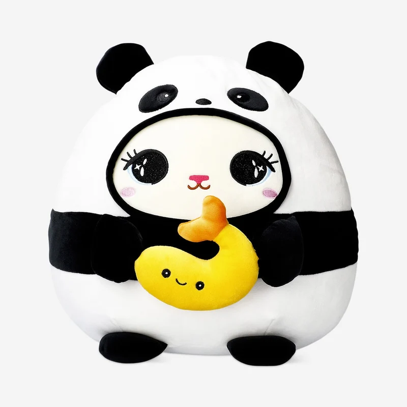 Plush toy - Teddy panda with shrimp