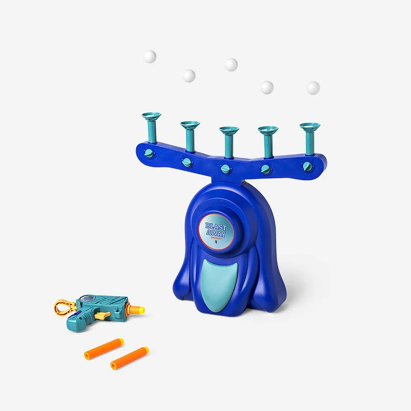 Target practice set with hovering balls