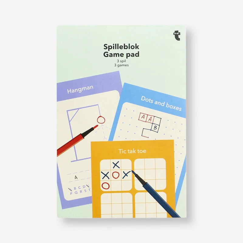 Game pad - Hangman, Dots and boxes, Tic Tac Toe